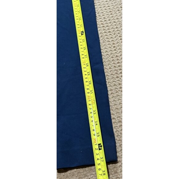 Anne Klein Women’s Dress Pants Navy Pull On Dress Pants Size 6 Scallop Stretch - Picture 6 of 8